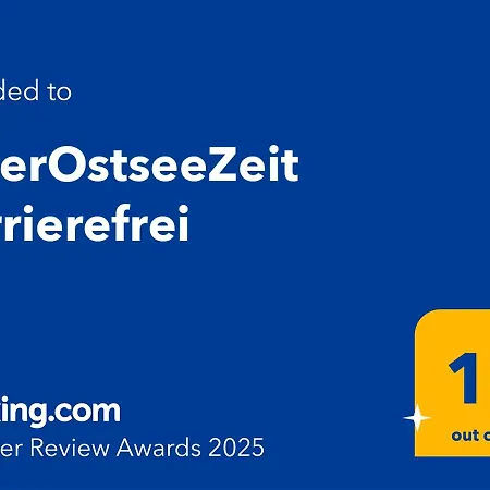 Meerostseezeit Barrierefrei Daire Glowe